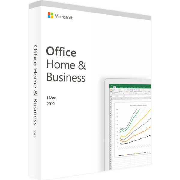 Mac Office 2019 Home and Business For Mac Retail Version