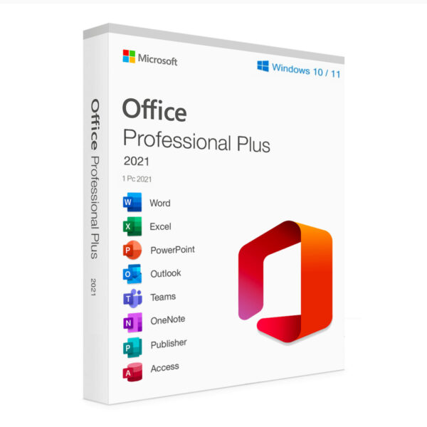 Maximize your productivity with office 2021 professional plus windows software for Windows. Pay once and own it forever, no need for regular payments.