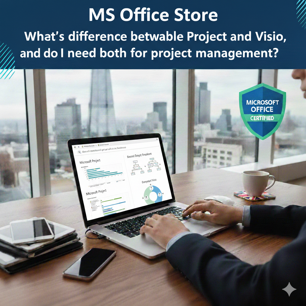Difference between Microsoft Project and Visio