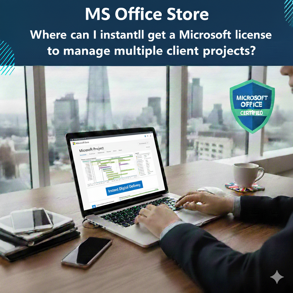 instantly get a Microsoft Project license